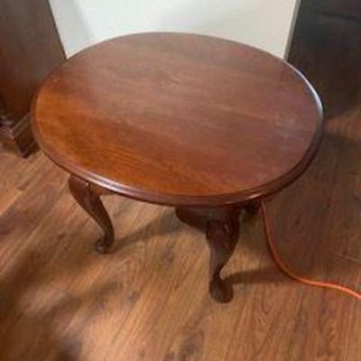 CHERRY END  TABLE WITH DRAWER - PROJECT FINISH TOP