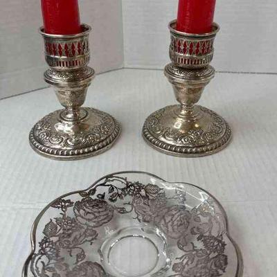 Sterling Silver candlesticks