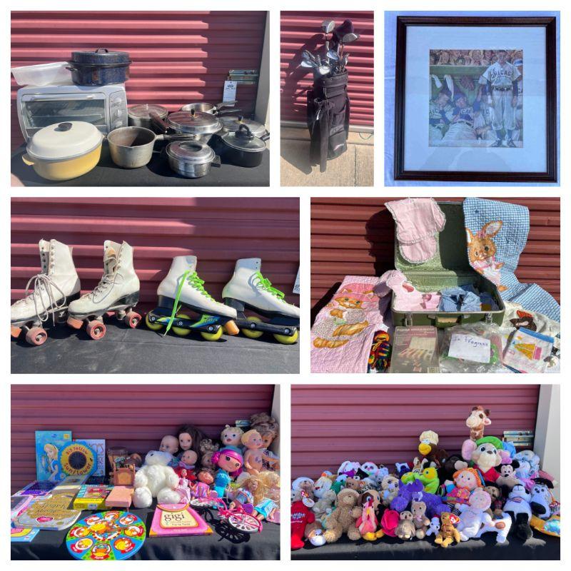 Cleanout your Storage unit. Bids start to end Wed Feb 28th 8pm; pickup