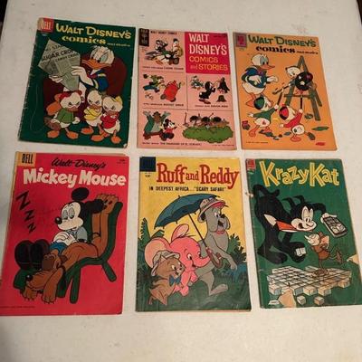 Vintage childrenâ€™s comic books