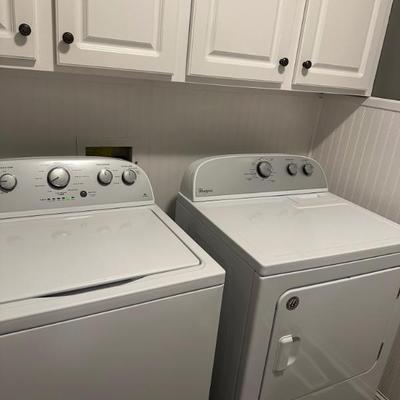 Washer and dryer