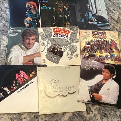 Vintage LPâ€™s record albums- rock, pop, country, some in Japanese version