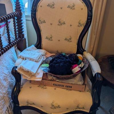 Victorian papa chair