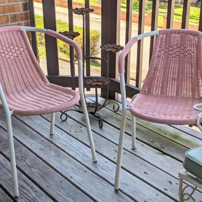 1960â€™s bar or deck chairs