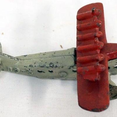1225	ANTIQUE CAST IRON TOY AIR PLANE, APPROXIMATELY 5 IN X 2 1/2 IN H
