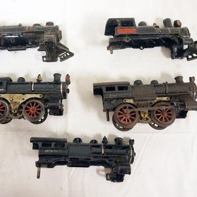 1035	IVES TRAIN O GAUGE GROUP OF ENGINE CASTINGS AND PARTS
