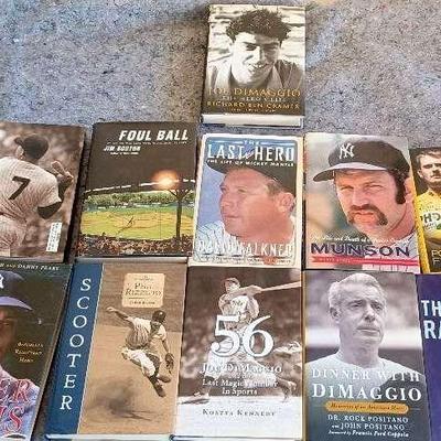 Varied Hardcover sports books 