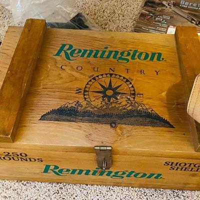 Vintage Remington Shotgun Shells Crate
