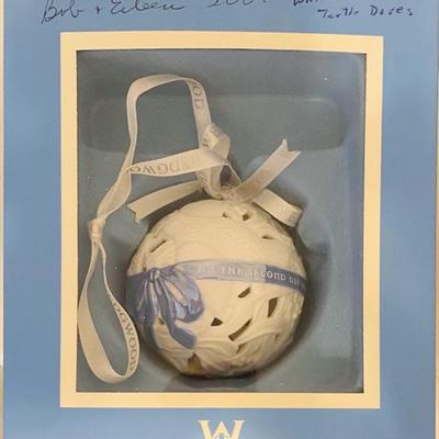 Wedgewood 12 Days of Christmas Ornament