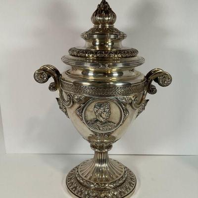 Antique Silver Plated Cup