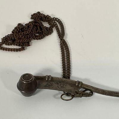 Antique English Bosuns Whistle