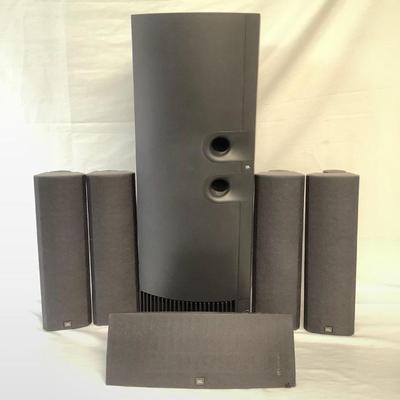 REEM205 JBL Surround Sound Speakers	JBL Sat2 surround sound speakers. Comes with 1 Sub speaker, one center speaker and 4 surround...