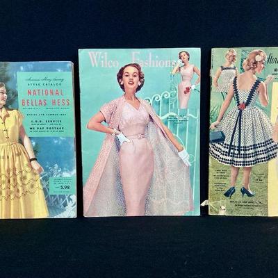 BIHY906 Vintage 1950s Fashion Catalogs	Vintage 1950s Florida Fashions catalog. Â Vintage National Bellas Hess catalog. Â Vintage 1950s...