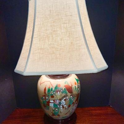 Asian Influenced Table Lamp 