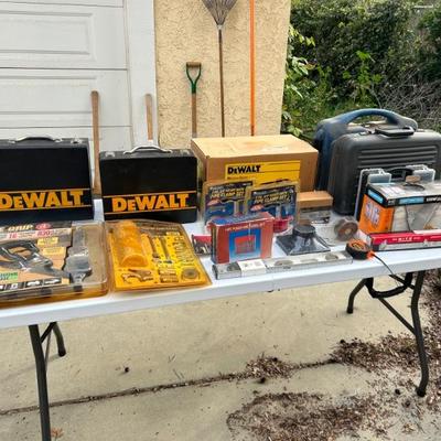 DeWalt and more tools