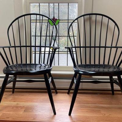 J. Brown Windsor chairs