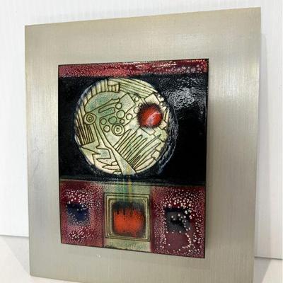 Abstract Enamel Artwork