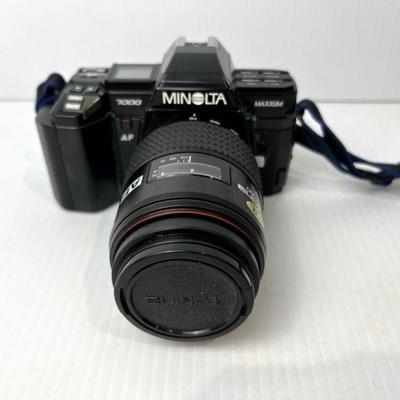 Minolta Maxxum 7000 With Tokina 70-210 Lens