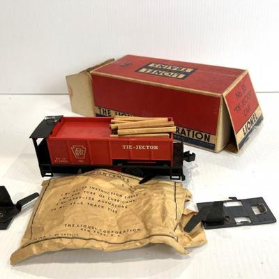 Lionel Trains No. 55 "Tie-Jector" Car With Ties