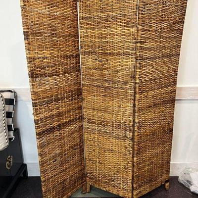 Rattan Room Divider