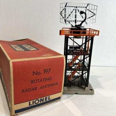 Lionel Trains No. 197 Rotating Radar Antenna
