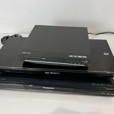 Trio Of Blu-Ray & DVD Players