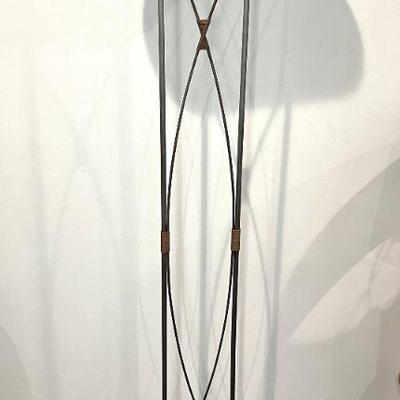 Modern-Industrial Steel Finish Floor Lamp