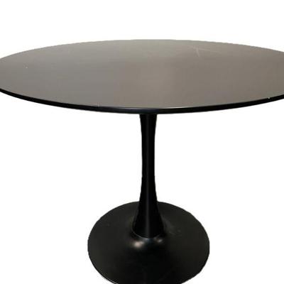 Modernist Black Tulip Table