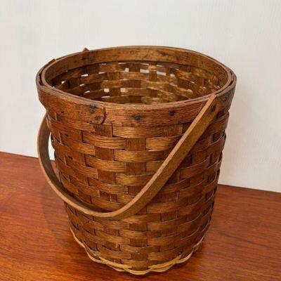 Split Wood Basket