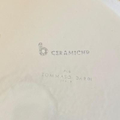 1970's Italian Tommaso Barbi Porcelain Ice Bucket