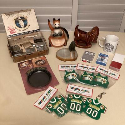 MSS206 Vintage Lighters, Valet Caddies, Perry & Price Mug & More!