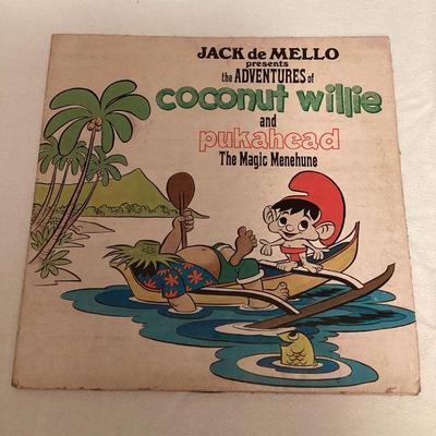 MSS222 Vintage Coconut Willie & Pukahead The Magic Menehune Vinyl Record