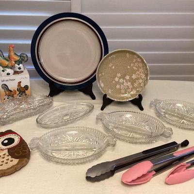 MSS029 Vintage Cut Glass Dishes, Japanese Ceramic Dishes & More!