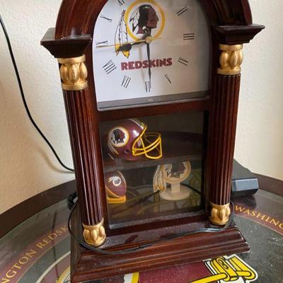 Redskins Clock