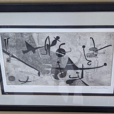 Leonard Edmonton Intaglio