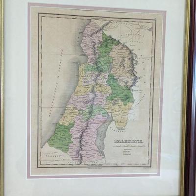 Early maps of Palestine 