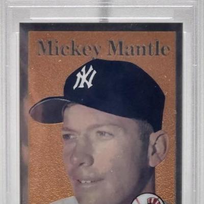 1996 Topps Baseball Card: Mickey Mantle Finest