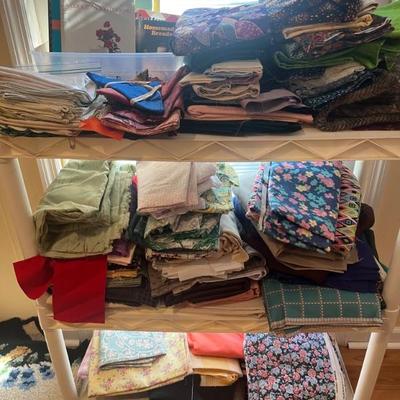 Lots of fabric