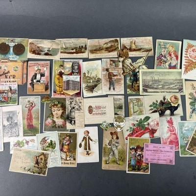 Lot 418 | Victorian Trade Cards & More