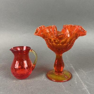 Lot 84 | Amberina Glassware