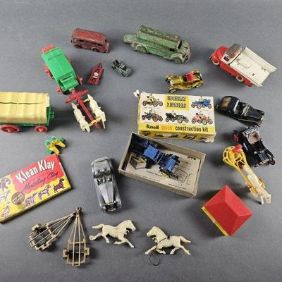 Lot 486 | Vintage Plastic Toy Stage Coaches & More!