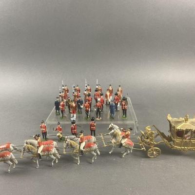Lot 116 | Vintage Miniature Britain Lead Soldiers & More