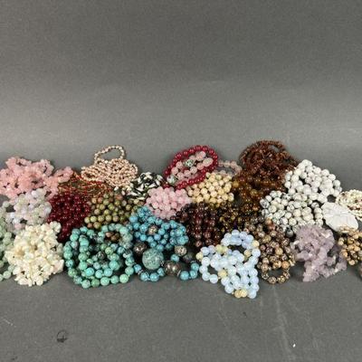 Lot 153 | Gemstone/Stone Necklaces