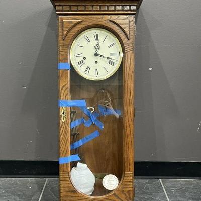 Lot 1186 | Howard Miller Westminster Chime 8 Day Clock