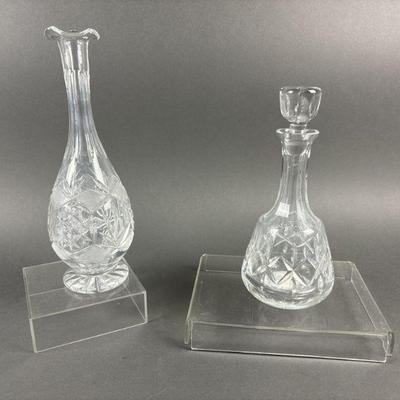 Lot 1070 | Crystal Cut Glass Decantors