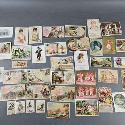 Lot 429 | Antique Victorian Trade Cards and More