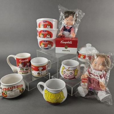 Lot 1011 | Vintage Cambell's Collectable Mugs & More!