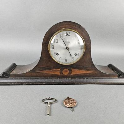 Lot 1161 | Antique Waterbury T&S Tambour 8 day Mantle Clock