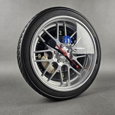 Lot 1181 | Mopar Tire Qtz Wall Clock