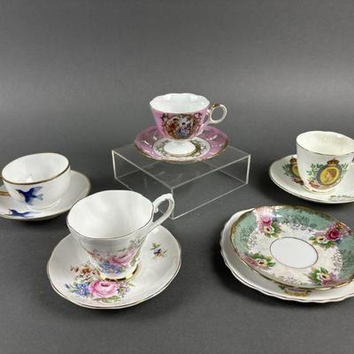 Lot 1065 | Lot of Vintage Tea Cups & Plates